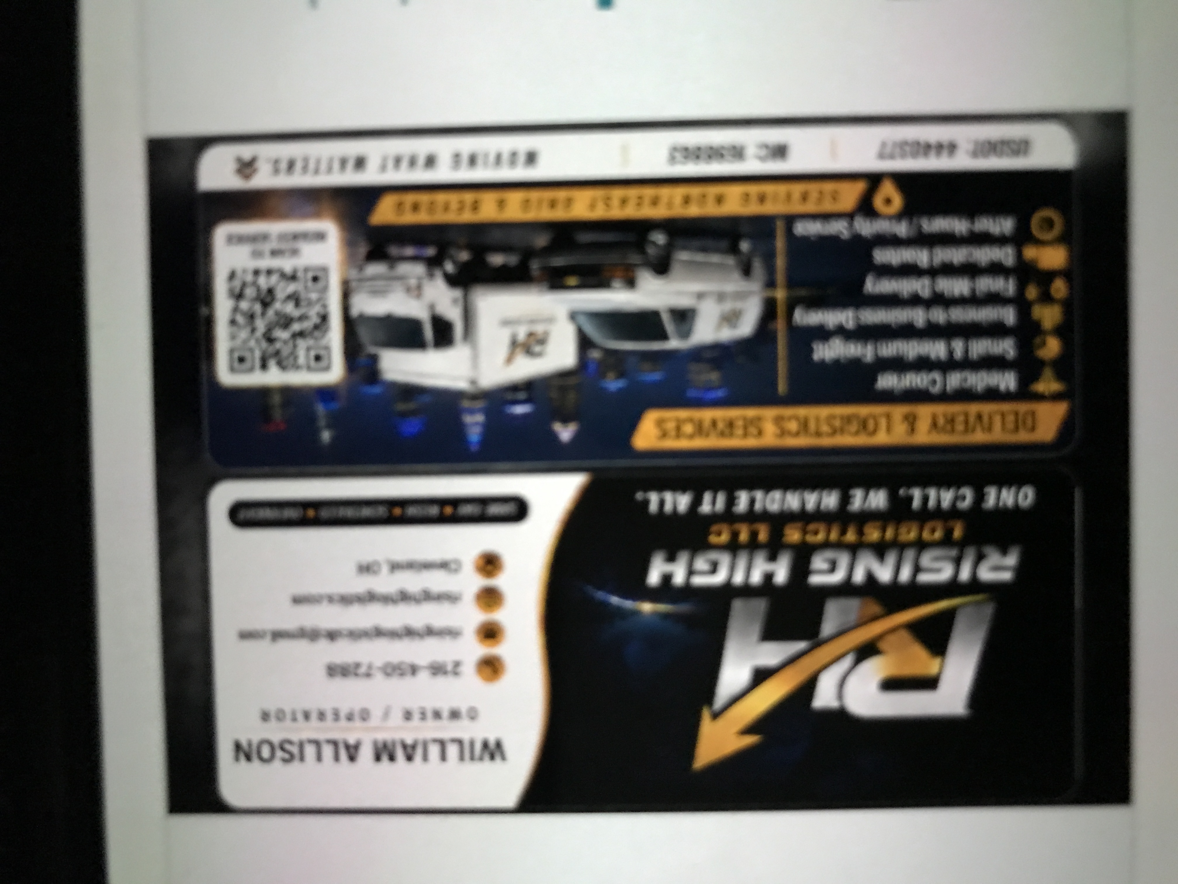 Rising High Services logo